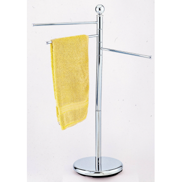 Handtuchhalter mit 3 Armen verchromt