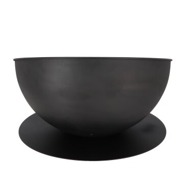 ESSCHERT DESIGN Schräge Feuerschale, schwarz