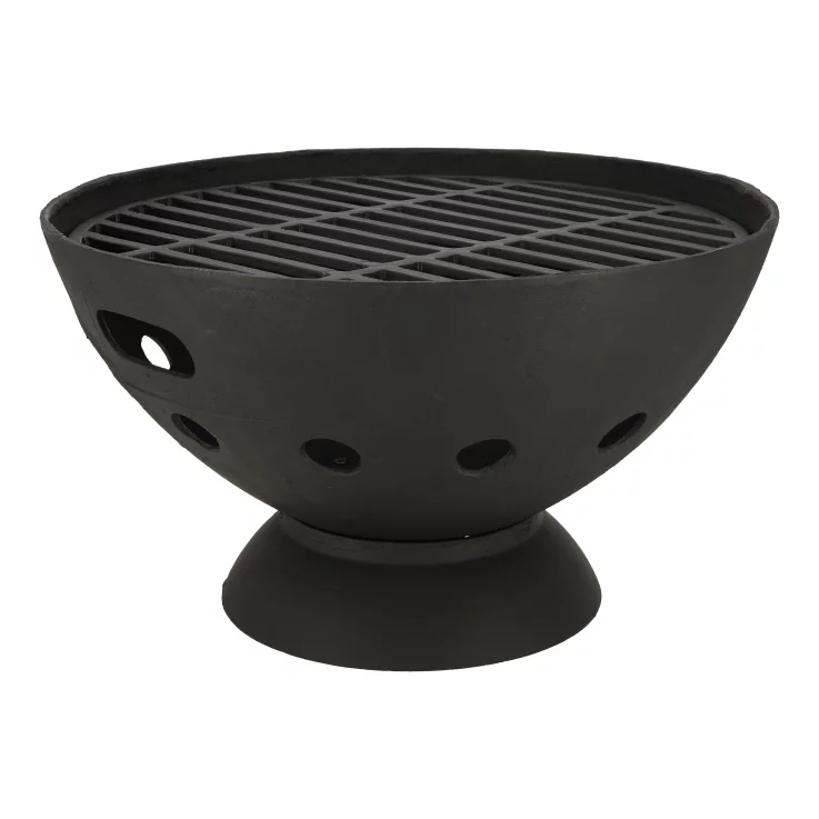 ESSCHERT DESIGN Grillofen aus Gusseisen, niedrig, Ø 55 cm