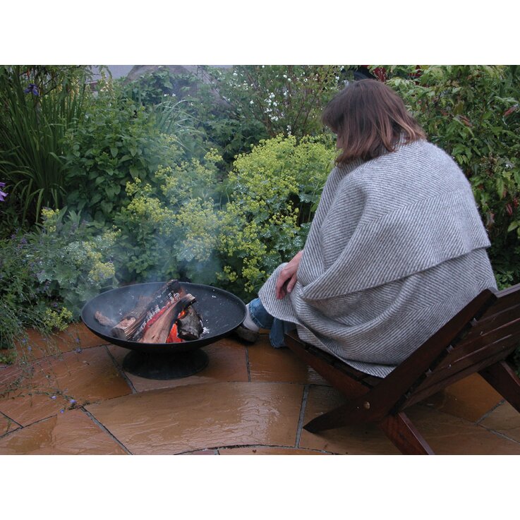 ESSCHERT DESIGN Feuerschale aus Gusseisen, Ø 60 cm, schwarz