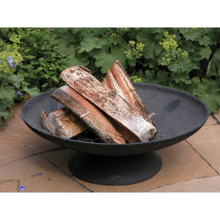 ESSCHERT DESIGN Feuerschale aus Gusseisen, Ø 60 cm, schwarz