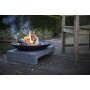 ESSCHERT DESIGN Feuerschale "Granito" auf rechteckigem Sockel