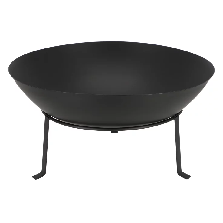 ESSCHERT DESIGN Feuerschale mit Untergestell, schwarz