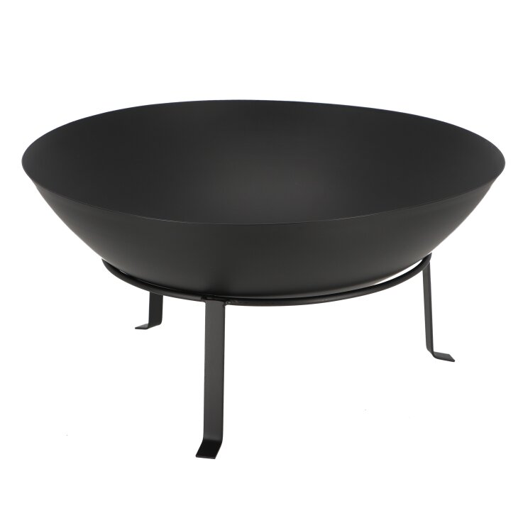 ESSCHERT DESIGN Feuerschale mit Untergestell, schwarz