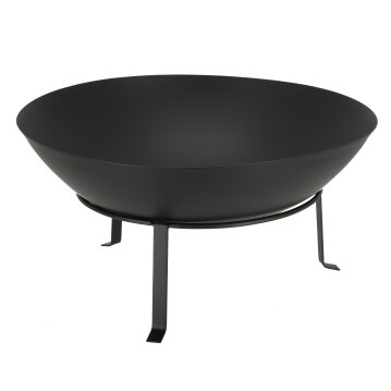 ESSCHERT DESIGN Feuerschale mit Untergestell, schwarz