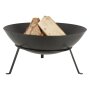 ESSCHERT DESIGN Feuerschale mit Untergestell, schwarz