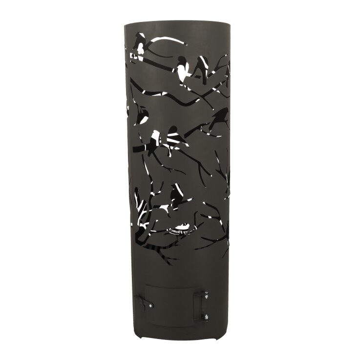 ESSCHERT DESIGN Feuertonne "Vögel auf Ast"