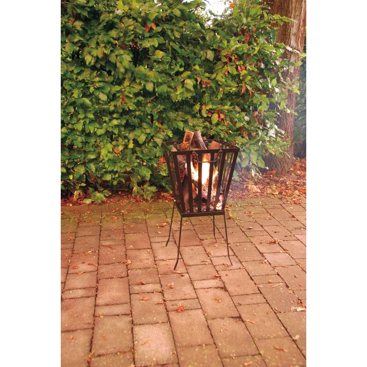 ESSCHERT DESIGN Feuerkorb, quadratisch