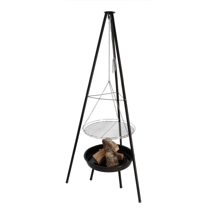 ESSCHERT DESIGN Feuerschale mit Grillrost & Dreibein