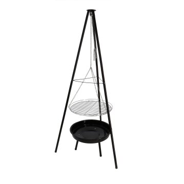 ESSCHERT DESIGN Feuerschale mit Grillrost &amp; Dreibein