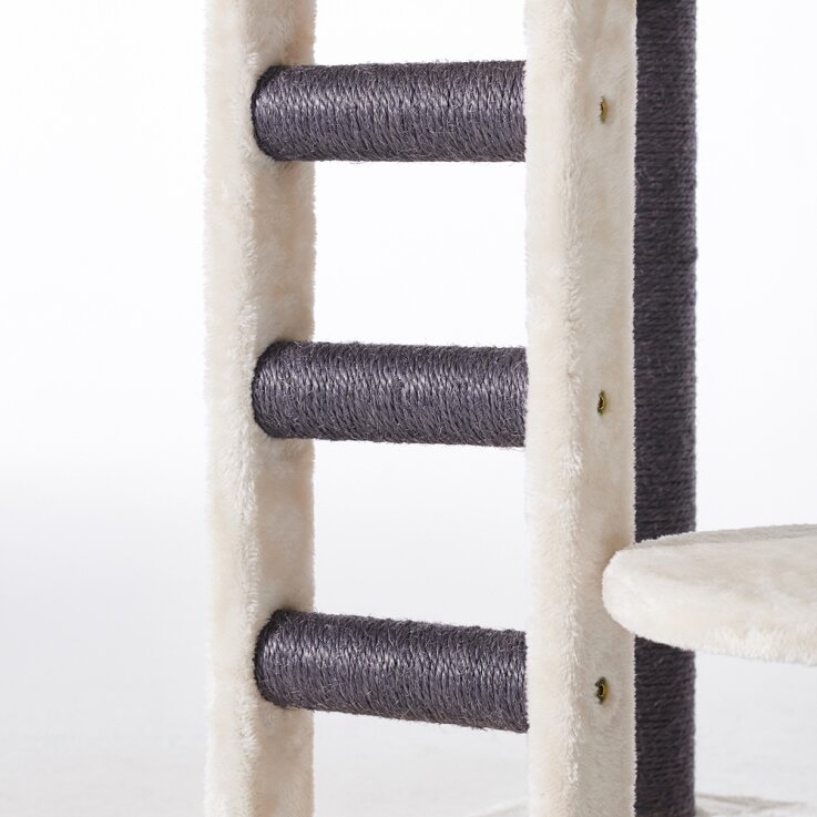 NOBBY Kratzbaum Classic "DONACO" cream 48 x 48 x 116 cm