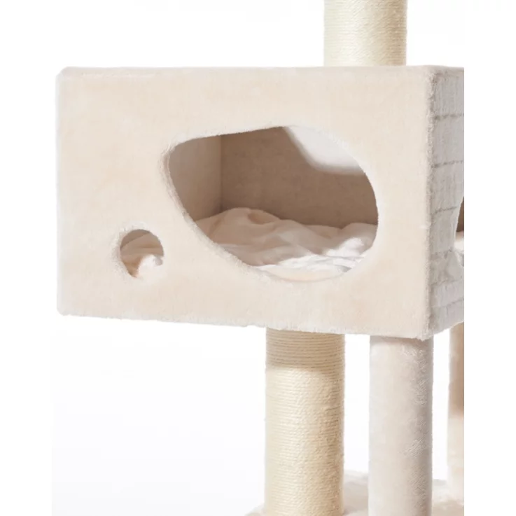 NOBBY Kratzbaum "SIVAS", cream, 70 x 48 x 247-275 cm