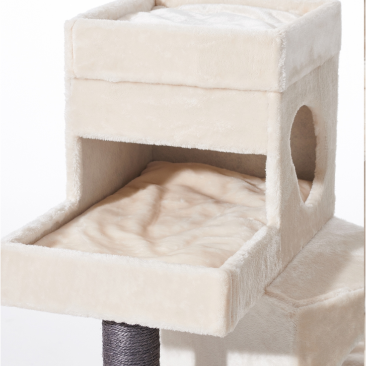 NOBBY Kratzbaum "TARSUS", cream, 70 x 60 x 102 cm