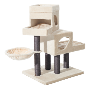 NOBBY Kratzbaum "TARSUS", cream, 70 x 60 x 102 cm