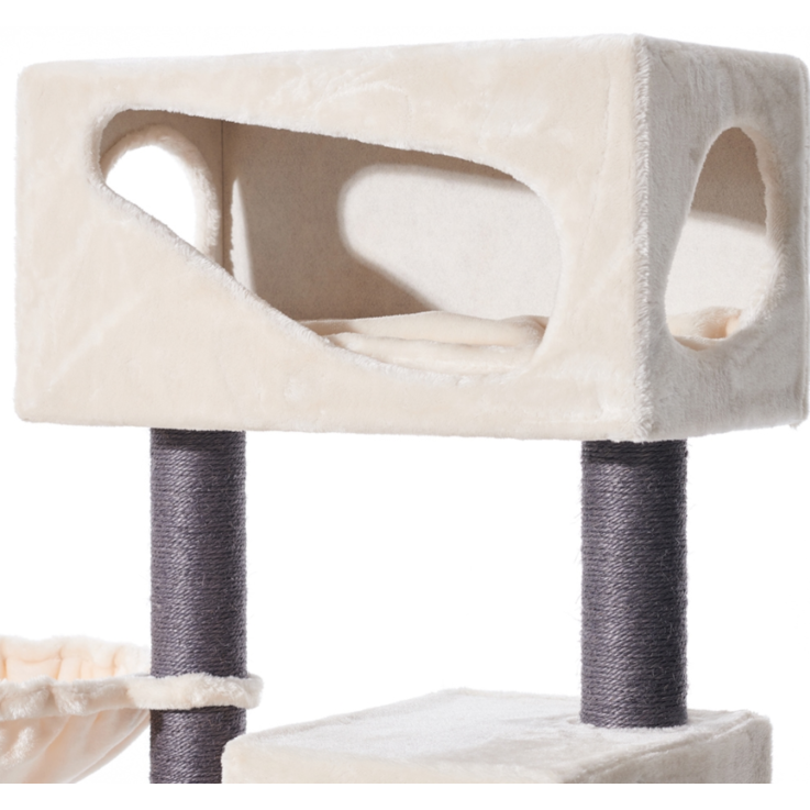 NOBBY Kratzbaum "CORLU", cream, 60 x 60 x 171 cm