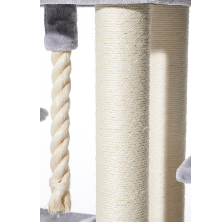 NOBBY Kratzbaum "KILIS", hellgrau, 100 x 50 x 160 cm