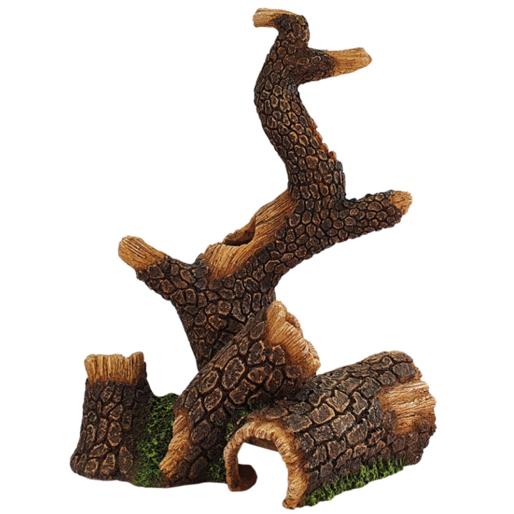 NOBBY Aqua Ornaments "HOLZ", 23,3 x 17 x 28,5 cm