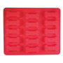NOBBY Silikon Backform "Bone", rot, 30 x 25 cm