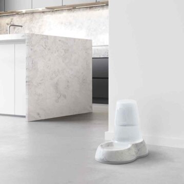 NOBBY Wasserspender "Loop" marble 1,5 l