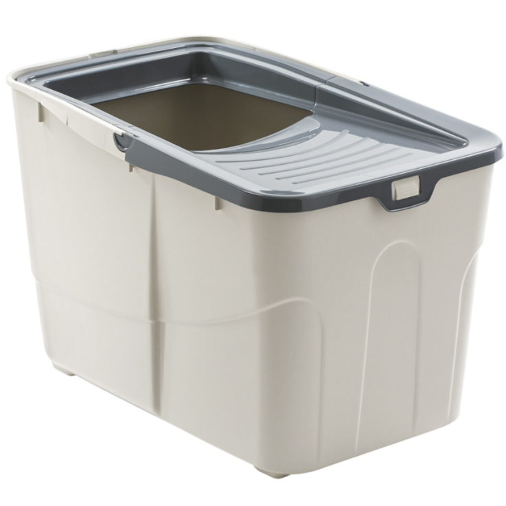 NOBBY Katzentoilette "BUXO OPEN", beige-grau, 60 x 38 x 39 cm