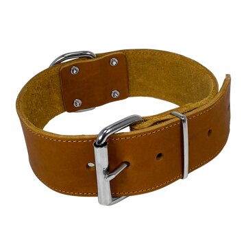 NOBBY Halsband "TABIL" extra breit cognac 75 cm...