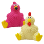 NOBBY Latex "Hähnchen", gelb/rosa, 10 od. 11 cm