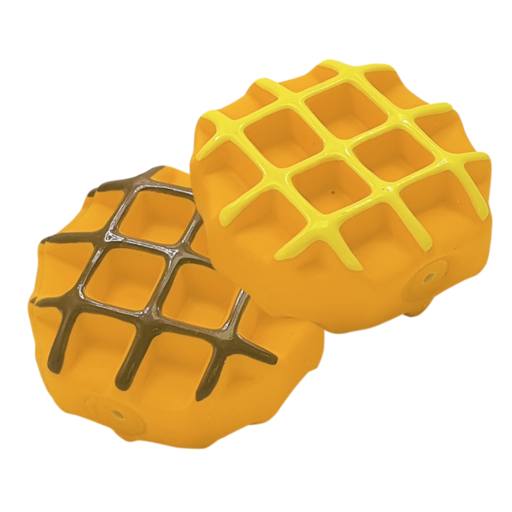NOBBY Latex "Waffel", gelb, Ø 7 cm