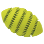 NOBBY Vollgummi Rugby, gelb, 15 cm