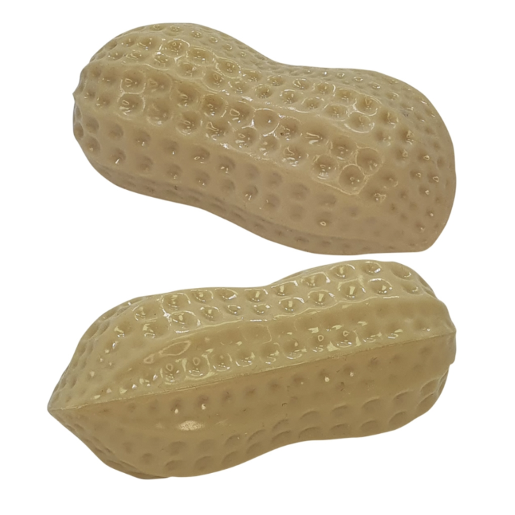 NOBBY TPR Spielzeug "Peanut", beige, 11 cm