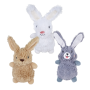 NOBBY Plüschhase "Hoppel", verschiedene Farben, 18,5 - 20 cm
