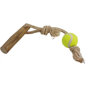 NOBBY Kaffeeholz mit Seil, 56 cm