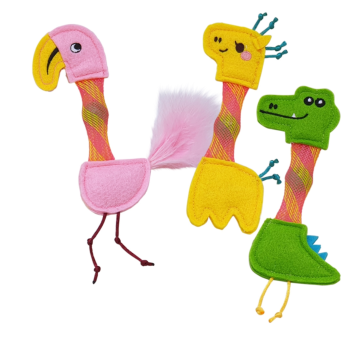 NOBBY Zootiere, bunt, 16 - 17 cm