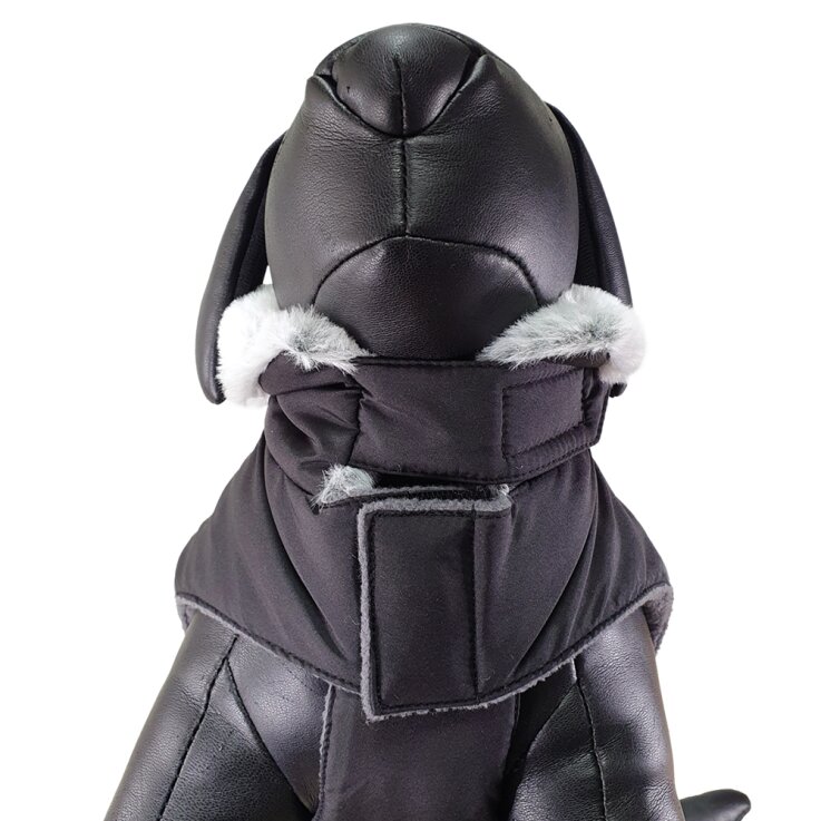 NOBBY Hundemantel "ALVA" schwarz 36 cm