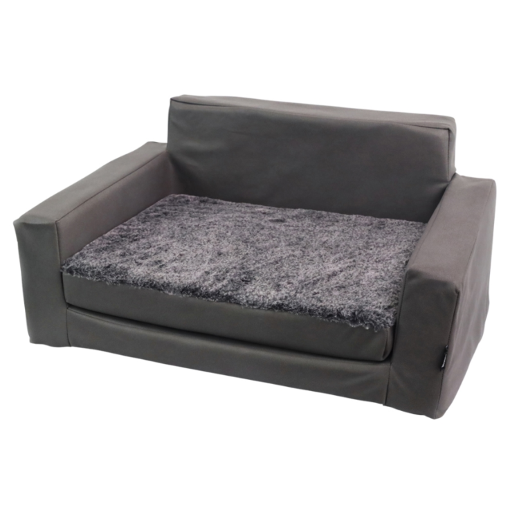 NOBBY Komfortsofa "Enock", dunkelgrau, 54 x 38 x 18/26 cm