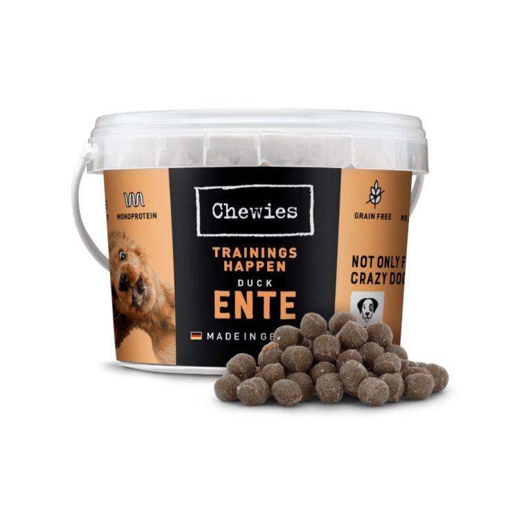 Hunde - Leckerli CHEWIES  Trainings - Happen Ente, 300 g