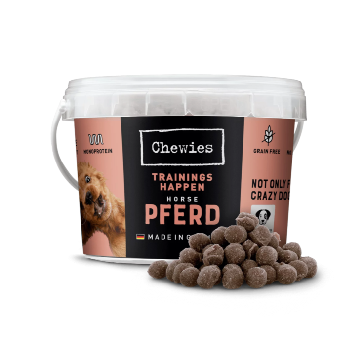 Hunde - Leckerli CHEWIES  Trainings - Happen Pferd, 300 g