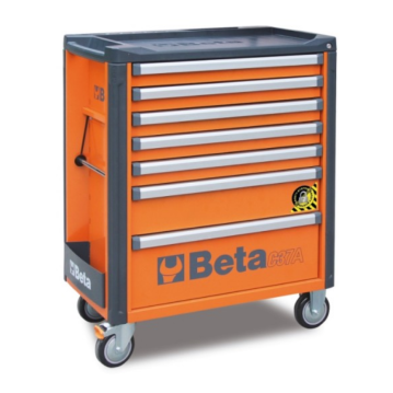 BETA Werkzeugwagen mit 7 Schubladen und Anti-Kipp-System,...