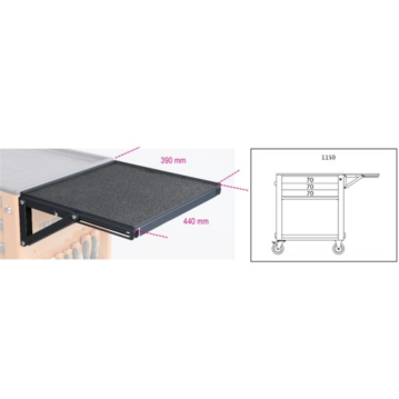 BETA Klappbares Regal für Art. RSC24 - RSC24A - RSC51