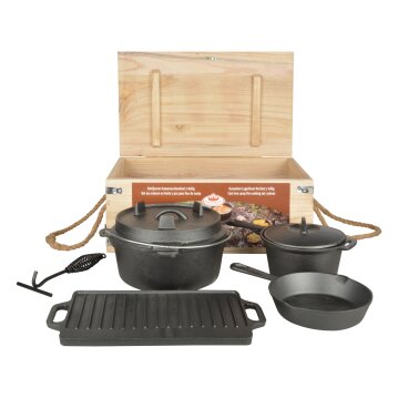 ESSCHERT DESIGN Grillgeschirr Set, 7-teilig