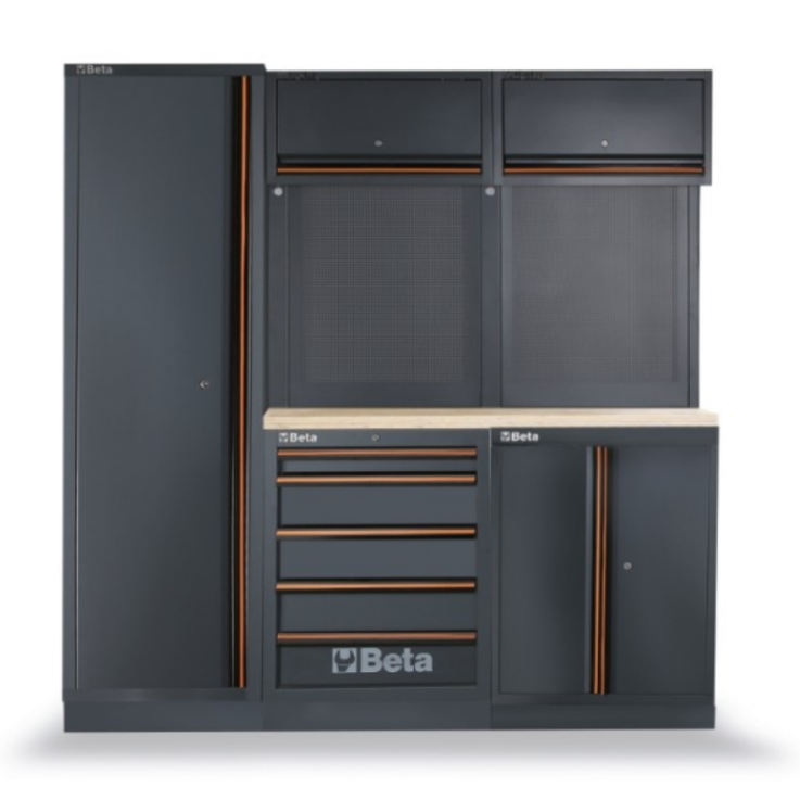 BETA Kombi-Werkstatteinrichtung mit Multiplex - Arbeitsplatte