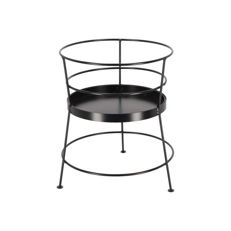 ESSCHERT DESIGN Feuerkorb für Schwedenfeuer, schwarz