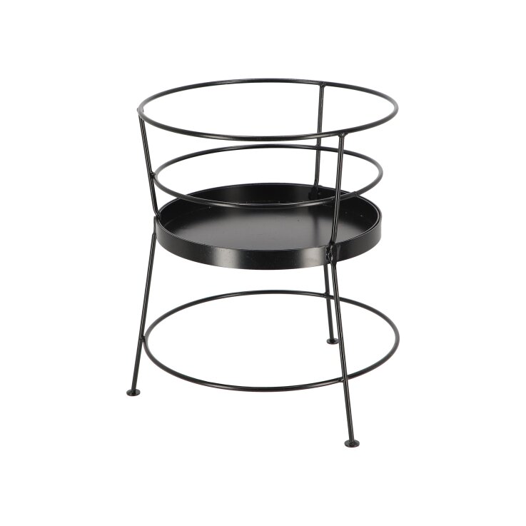 ESSCHERT DESIGN Feuerkorb für Schwedenfeuer, schwarz