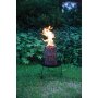 ESSCHERT DESIGN Feuerkorb für Schwedenfeuer, schwarz