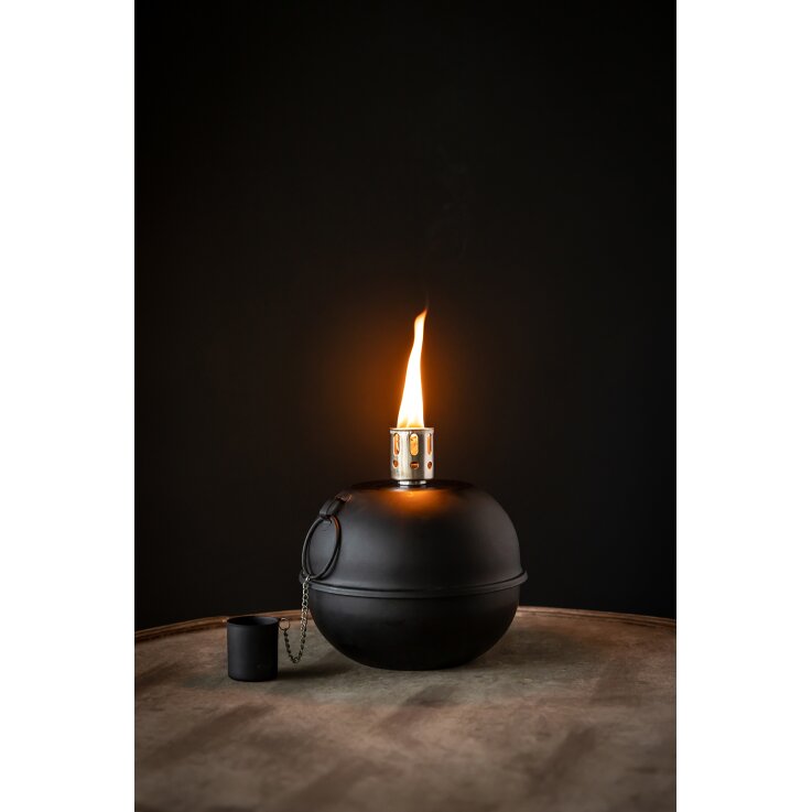 ESSCHERT DESIGN Taumelfackel, schwarz, L