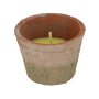 ESSCHERT DESIGN Citronella Kerze "AgedTerracotta"