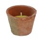 ESSCHERT DESIGN Citronella Kerze "AgedTerracotta"
