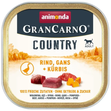 Hunde - Nassfutter ANIMONDA GranCarno Country Rind, Gans...