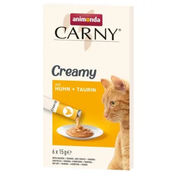 Katzen - Snacks ANIMONDA Carny Creamy Adult mit Huhn +...