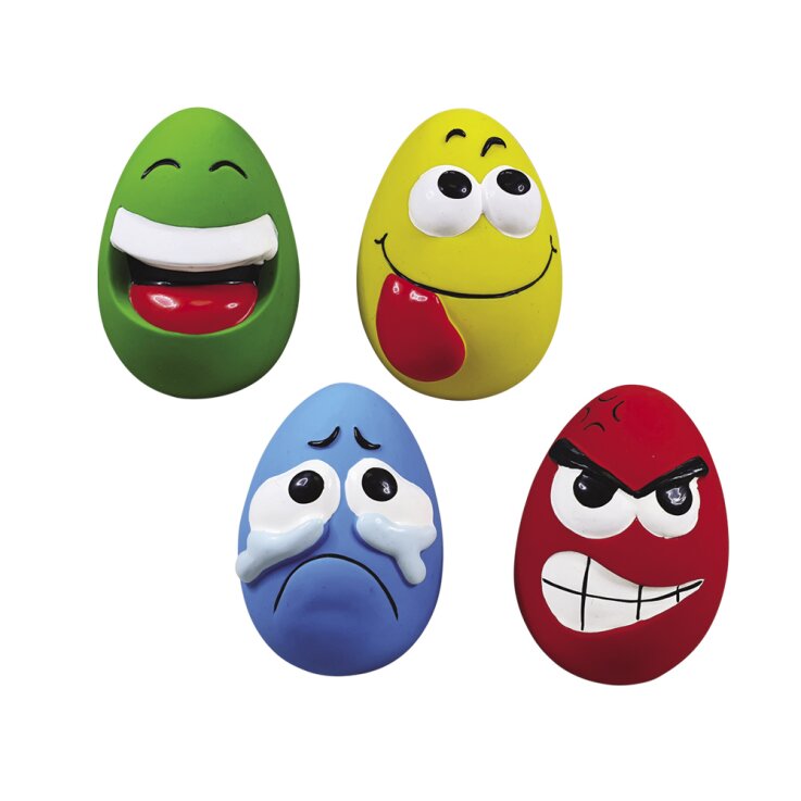 NOBBY Latex Emotion Eggs, 11 cm