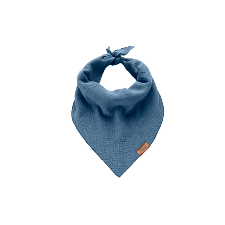 HUNTER Dreieckstuch Nola, M, 65 x 33 cm, blau